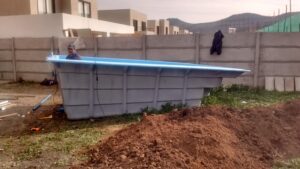 Tinajas de fibra de vidrio